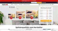 Desktop Screenshot of meinxxl.de