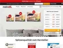 Tablet Screenshot of meinxxl.de